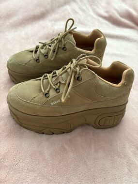 Naked Wolfe Sporty Brown Leather Shoe